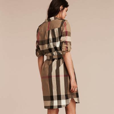 buy burberry shirt dress